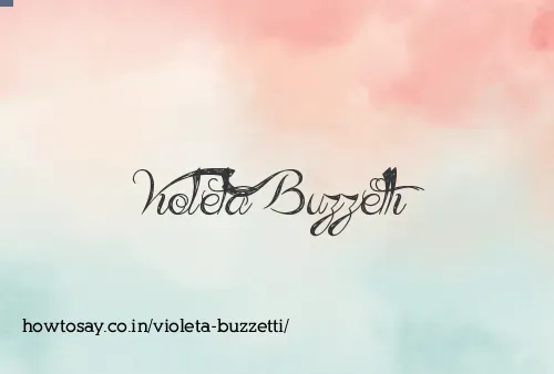 Violeta Buzzetti