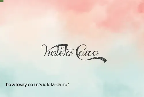 Violeta Cairo