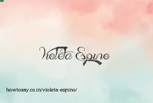 Violeta Espino