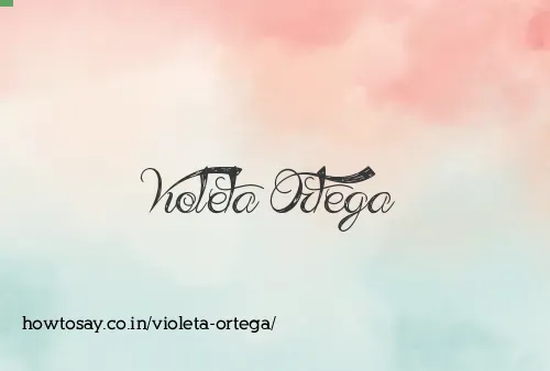 Violeta Ortega