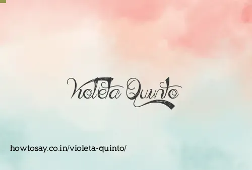 Violeta Quinto