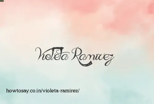 Violeta Ramirez