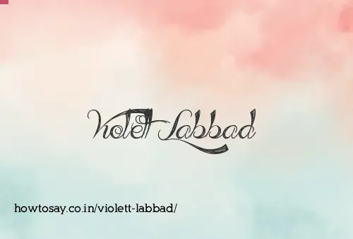 Violett Labbad