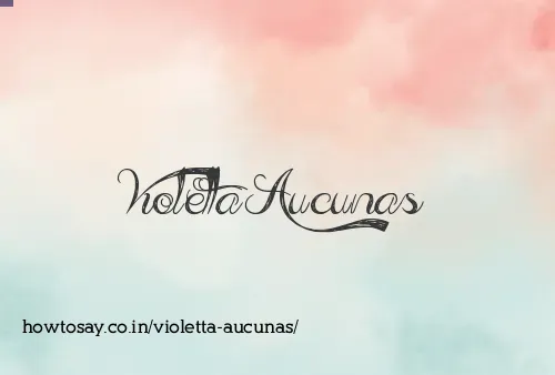 Violetta Aucunas