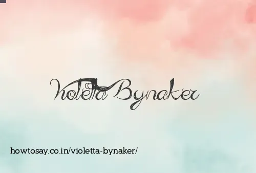 Violetta Bynaker