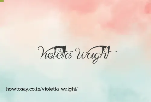 Violetta Wright