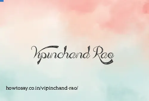 Vipinchand Rao