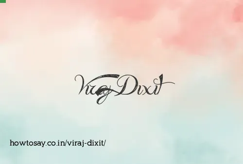Viraj Dixit