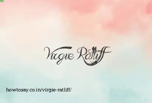 Virgie Ratliff