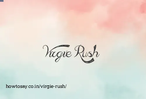 Virgie Rush