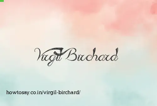 Virgil Birchard