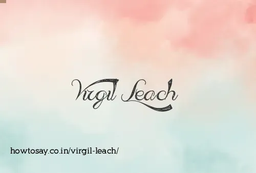 Virgil Leach