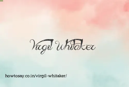 Virgil Whitaker