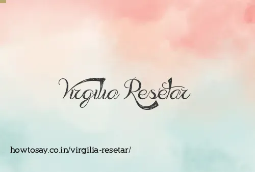 Virgilia Resetar