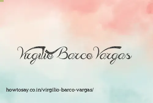 Virgilio Barco Vargas