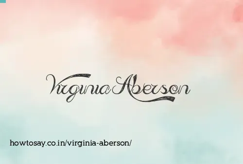 Virginia Aberson