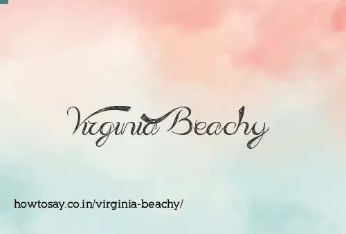 Virginia Beachy