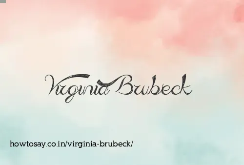 Virginia Brubeck