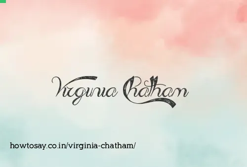 Virginia Chatham