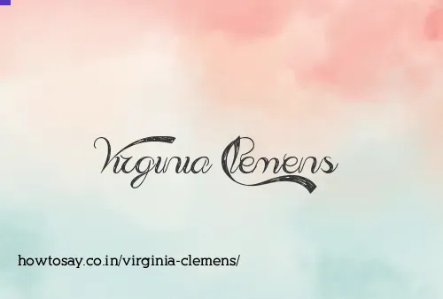 Virginia Clemens