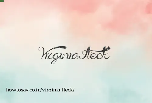 Virginia Fleck