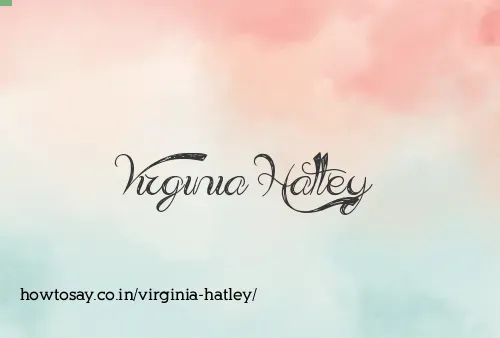 Virginia Hatley