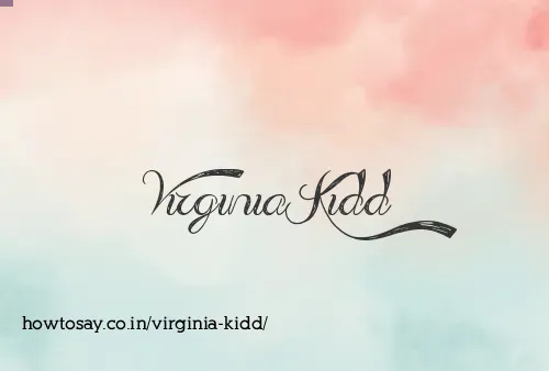 Virginia Kidd