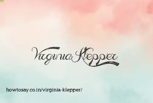 Virginia Klepper