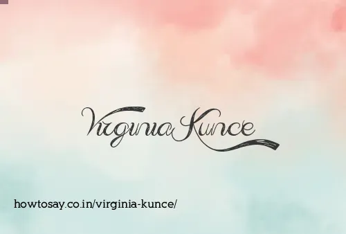 Virginia Kunce