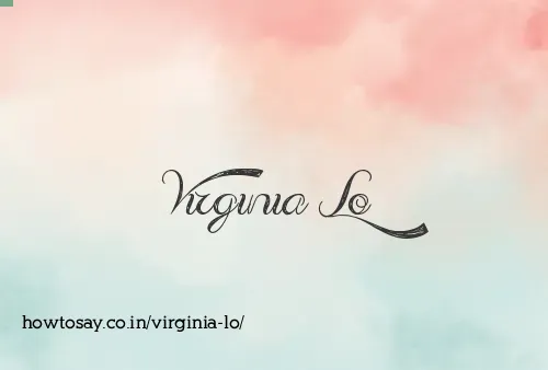 Virginia Lo
