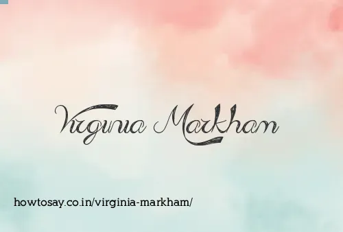 Virginia Markham