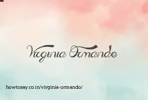 Virginia Ormando