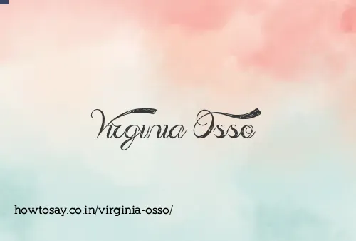 Virginia Osso