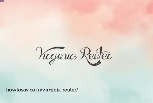 Virginia Reuter