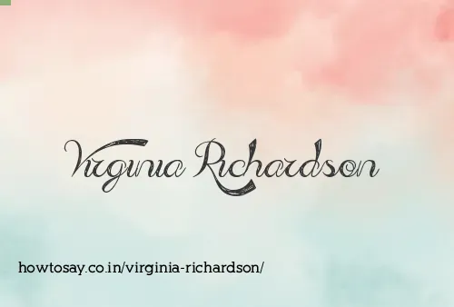 Virginia Richardson