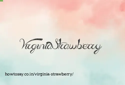 Virginia Strawberry