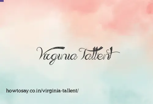 Virginia Tallent
