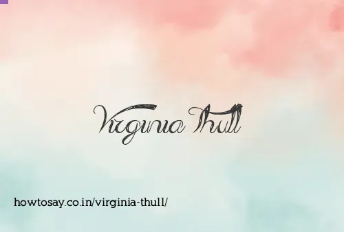 Virginia Thull