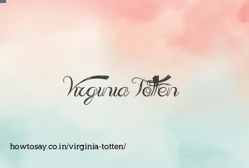 Virginia Totten