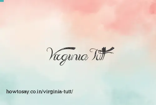 Virginia Tutt