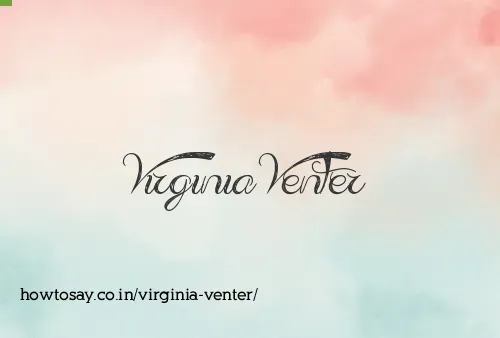 Virginia Venter