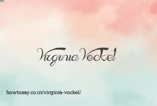 Virginia Vockel