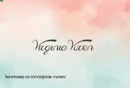 Virginia Vuren