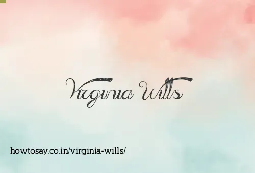 Virginia Wills