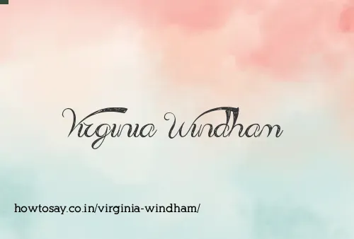 Virginia Windham