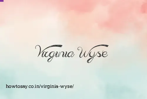 Virginia Wyse