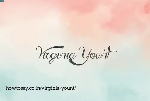 Virginia Yount