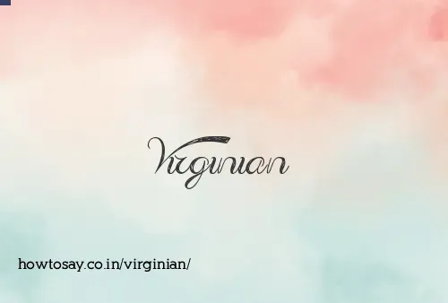 Virginian