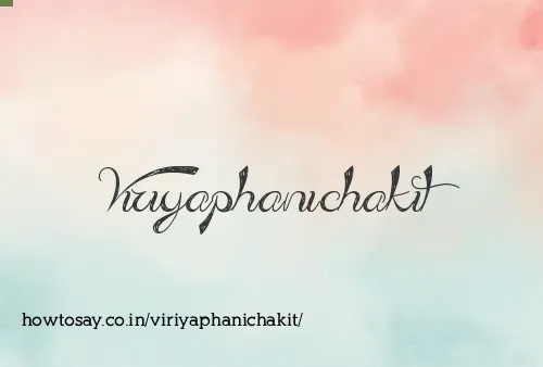 Viriyaphanichakit