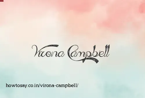Virona Campbell